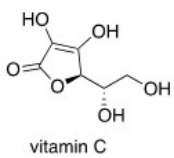 Which of the following statements about vitamin C,drawn below,is true?