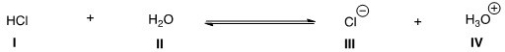Which is the conjugate acid in the following reaction?  