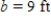 Find the perimeter by using the appropriate formula, if and . __________ ft