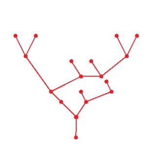 <strong>Determine whether the graph is a tree. </strong> A) tree B) not a tree
