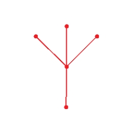 <strong>Draw graph for the molecule. Cyclopropane </strong> A) B) C) D) E)