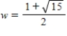 <strong>What is a golden ratio? </strong> A) the number B) the number C) the number D) the number E) the number