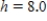 <strong>The figure contains two similar triangles. Find the unknown measure indicated by a variable. Round your answer to the nearest tenth. Where </strong> A) B) C) D) E) 