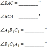 Find the unknown angles for the figures. Where 