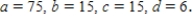 List the lengths of the unknown sides for the figures. Where 