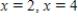 <strong>Solve the equation for x. </strong> A) B) C) D) E) 