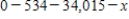 An International Standard Book Number (ISBN) is used to identify books. The ISBN number for some book is . The first digit, 0, indicates the book is published in an English-speaking country. The next three digits, 534, identify the publisher (Brooks/Cole) and the next five digits identify the particular book. The last digit is a check digit, which is used as follows. Multiply the first digit by 10, the next digit by 9, and so on: This number is congruent to 0, (mod 11). This is not by chance. The check digit, 5, is chosen so that this sum is 0, (mod 11). In other words, the check digit x for the book with ISBN number is found by considering: This means that for check digit x, . The one-digit solution to this equation is , so the check digit is 6. What is the check digit for the book with ISBN ? x = __________