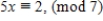 Solve the equation for x. Assume that . If there is no solution, answer none. If you get several answers, enter one of them.