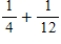<strong>A unit fraction (a fraction with a numerator of 1) is sometimes called an Egyptian fraction. Egyptians expressed their fractions as a sum of distinct (different) unit fractions. How might the Egyptians have written the fraction ? </strong> A) B) C) D) E) 