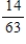 Completely reduce the fraction. 