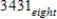 <strong>Change the number to base ten. </strong> A) 1,817 B) 1,792 C) 1,807 D) 1,812 E) 473