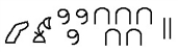 Write the numeral as a decimal numeral. By decimal numeral, we mean the system we use in everyday arithmetic. 
