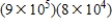 <strong>Compute the result. Leave your answer in scientific notation. Round your answer to 1 decimal place. </strong> A) B) C) D) E)