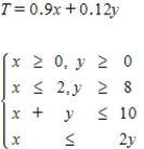 <strong>Write a linear programming model, including the objective function and the set of constraints for the following problem. DO NOT SOLVE, but be sure to define all your variables. Brown Bros., Inc., is an investment company doing an analysis of the pension fund for a certain company. The fund has a maximum of $10 million to invest in two places: no more than $8 million in stocks yielding 12%, and at least $2 million in long-term bonds yielding 9%. The stock-to-bond investment ratio cannot be more than 2 to 1. How should Brown Bros. advise its client so that the investments yield the maximum yearly return? DENOTE: X = amount invested in stock (in millions of dollars) Y = amount invested in bonds (in millions of dollars) </strong> A) B) C) D) E) 