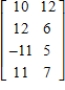 <strong>Find the product [ A ][ B ], if ​   ​ ​</strong> A)   B)   C)   D)   E)   <div style=padding-top: 35px> 
