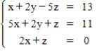 <strong>Write for the matrices </strong> A) B) C) D) E)
