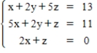 <strong>Write for the matrices </strong> A) B) C) D) E)
