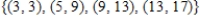 <strong>Is the set of ordered pairs a function? </strong> A) function B) not a function