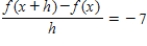 <strong>Find the difference quotient, for the given function. </strong> A) B) C) D) E) 