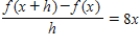 <strong>Find the difference quotient, for the given function. </strong> A) B) C) D) E) 
