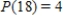 <strong>Let P(x) be the number of prime numbers less than x. Find P(18). </strong> A) B) C) D) E) 