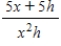 <strong>Find the difference quotient, for the function given below. </strong> A) B) C) D) E) 