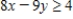 State whether the statement is true or false. The test point satisfies the inequality .