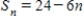 <strong>Find S <sub>4</sub> when </strong> A) S <sub>4</sub> = 36 B) S <sub>4</sub> = 24 C) S <sub>4</sub> = 6 D) S <sub>4</sub> = 12 E) S <sub>4</sub> = 0