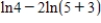 Use the properties of logarithms to write each expression as a single logarithm with a coefficient of 1. 