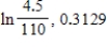 <strong>Write the expression below in terms of natural logarithms, and then give a calculator approximation (correct to four decimal places). </strong> A) B) C) D) E)
