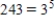 Write the equation in logarithmic form. 
