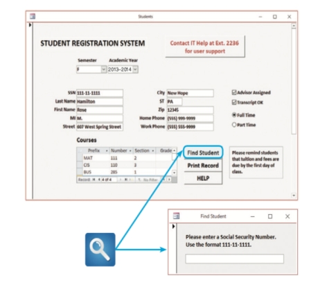 <strong> In a data entry screen,such as that shown in the accompanying figure,a(n)_____ is a control feature that is used to represent on or off status and switches to the other status when clicked.</strong> A) command button B) option button C) toggle button D) help button