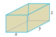 An open rectangular box having a surface area of is to be constructed from a tin sheet.Find the diamensions of the box if the volume of the box is to be as large as possible.What is the maximum volume? Hint : Let the diamentions of the box be (see the figure as follows).Then the surface area is and its volume is .