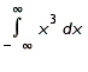 Evaluate the following improper integral whenever it is convergent.
