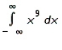 Evaluate the following improper integral whenever it is convergent. Enter divergent if the integral is divergent.