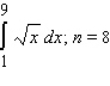 Use the trapezoidal rule and Simpson's rule to approximate the value of the definite integral.Find the exact value of the integral.