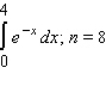Use the trapezoidal rule and Simpson's rule to approximate the value of the definite integral.Compare your result with the exact value of the integral.Please give the answer to four decimal places. Trapezoidal rule: __________ Simpson's rule: __________ Exact value: __________