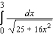 Use the table of integrals to find the given integral.  