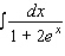 Use the formula   to find the integral.  