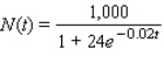 Based on data collected during an experiment, a biologist found that the number of fruit flies (Drosophila) with a limited food supply could be approximated by the exponential model where denotes the number of days since the beginning of the experiment.Find the average number of fruit flies in the colony in the first days of the experiment and in the first days.