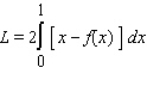In a study conducted by a certain country's Economic Development Board regarding the income distribution of certain segments of the country's workforce, it was found that the Lorentz curve for the distribution of income of college professors is described by the function Compute the coefficient of inequality of the Lorentz curve.Round to the nearest thousandth. Hint: Use the formula .