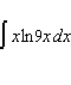 Find the indefinite integral.  