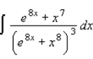 Find the indefinite integral.  