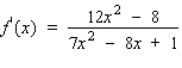 <strong>Find the derivative of the function. </strong> A) B) C) D)