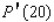 Based on data obtained from the Census Bureau, the manager of Plymouth Van Lines estimates that the percent of the total population relocating in year t ( corresponds to the year 1960) may be approximated by the formula . Compute , , and .