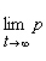 The price of a certain commodity in dollars per unit at time t (measured in weeks) is given by . Find the equilibrium price of the commodity. (Hint: It's given by .Also, use the fact that .)