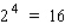 Express the equation in logarithmic form.  