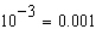 Express the equation in logarithmic form.  