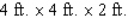 <strong>A rectangular box is to have a square base and a volume of 32 .If the material for the base costs 10 cent/square foot, the material for the sides costs 30 cent/square foot, and the material for the top costs 20 cent/square foot, determine the dimensions of the box that can be constructed at minimum cost. </strong> A) B) C) D)