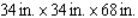 <strong>Postal regulations specify that a parcel sent by parcel post may have a combined length and girth of no more than 102 in.Find the dimensions of a rectangular package that has a square cross section and the largest volume that may be sent through the mail.What is the volume of such a package? (Hint: The length plus the girth is (see the figure)). </strong> A) , B) , C) , D) , E) ,